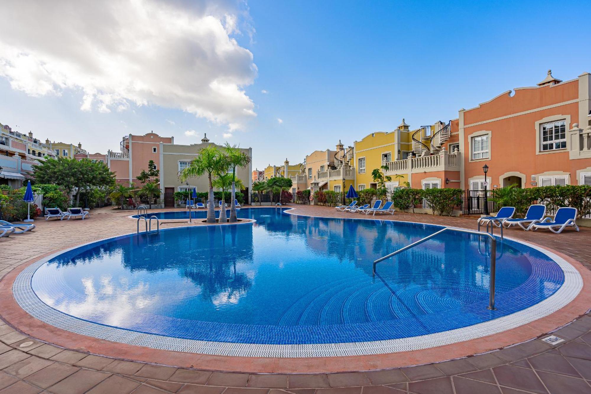 Paraiso Palm Mar Beautiful & Bright Renovated Apartment With Air Conditioning מראה חיצוני תמונה